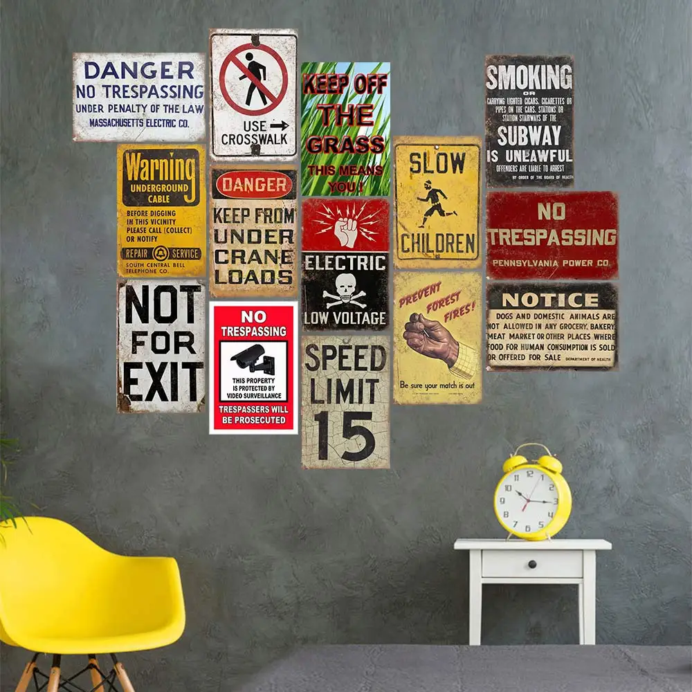 

Keep Off The Grass Art Plate Poster Tin Sign Bar Garden Pub Cafe Home Wall Sticker Plaque Decor