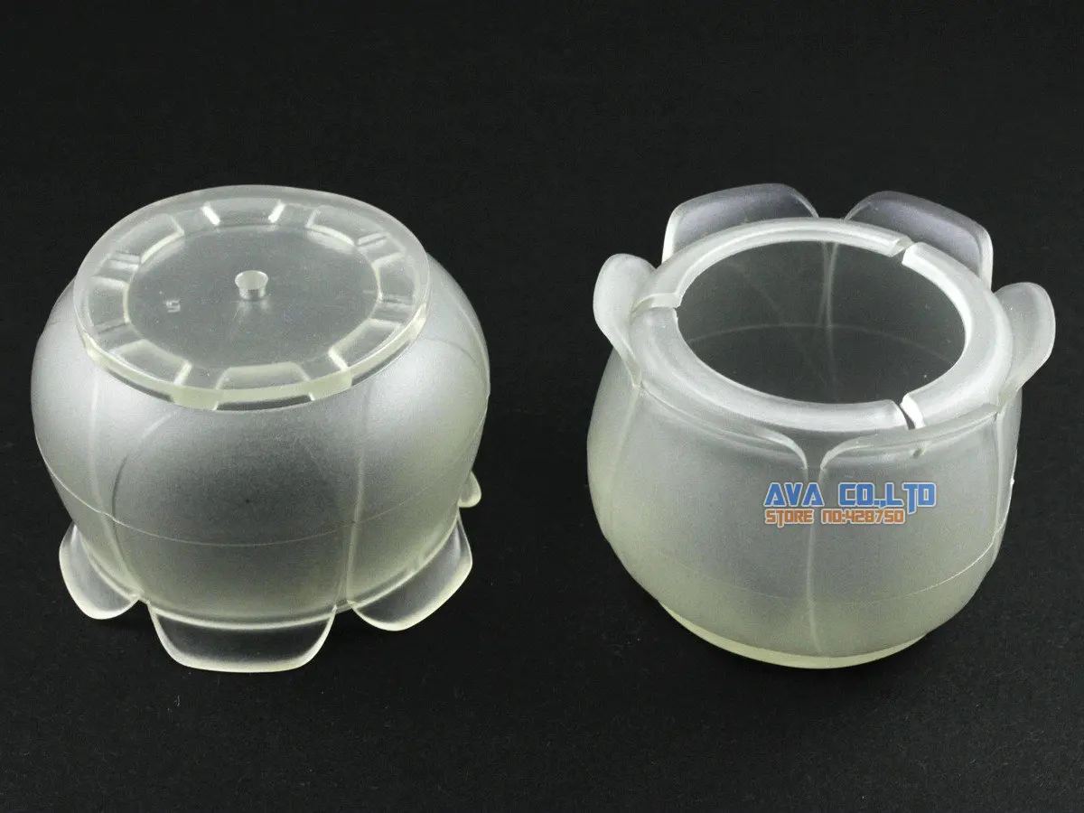 

8 Pcs 45*34mm Chair Table Leg Cap Rubber Feet Protector Pad Cover Flower