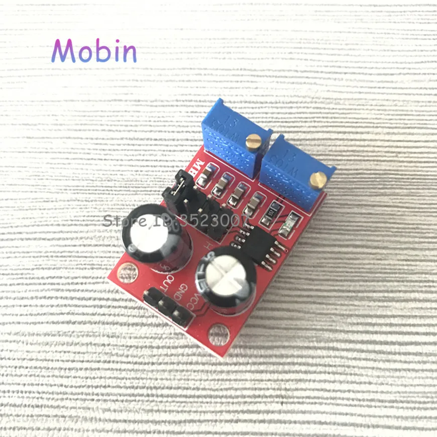 

20PCS/LOT NE555 Pulse Frequency Duty Cycle Adjustable Module Square Wave Signal Generator Best quality Free shipping