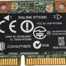 Беспроводной адаптера для Ralink RT5390 Половина MINI PCI-E 150 Мбит/с WLAN Wi-Fi для hp COMPAQ CQ45 G4 4340 S 4445 s SPS 691415-001 аккумулятор большой емкости