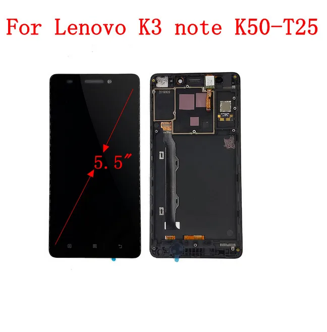 

STARDE Replacement LCD For Lenovo K3 Note K50-T5 LCD Display Touch Screen Digitizer Assembly 5.5"