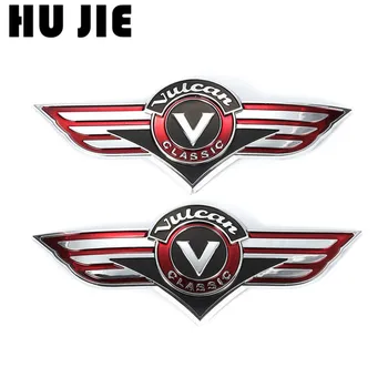 

Motorcycle Gas Tank Sticker Emblem Badge Fuel Decals For Kawasaki VN Vulcan Classic VN400 VN500 VN800 VN1500