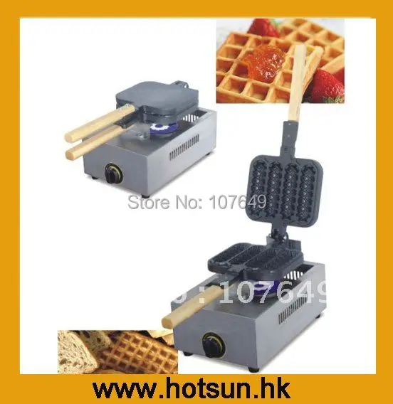 Commercial Use Gas Lolly Waffle Baker Maker Machine Ironlolly waffle