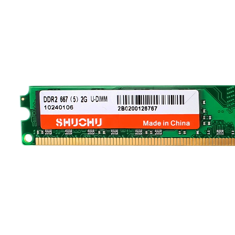  SHUOHU RAM DDR2 2GB 4GB 800 MHZ 667MHZ RAM 4GB=2pcs*2G 1.8V 240pin PC2-6400U 5300U CL5 for intel de