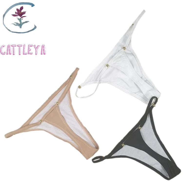 CATTLEYA пляжная одежда бикини низ купальник сексуальный мини стринги для женщин
