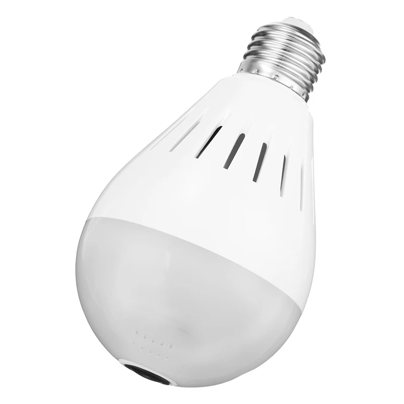 

New LED Lamp Bulb E27 Smart Home HD 360 Degree 128G Panoramic Wireless WiFi IP Camera Bulb Security FIsh Eye Camera Lamp Gift