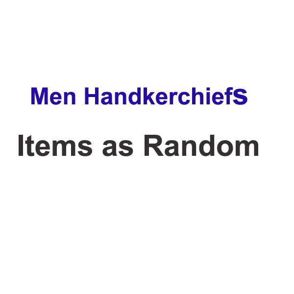 12 шт./лот, классические носовые платки в клетку для мужчин и женщин, хлопок - Цвет: Men Handkerchiefs