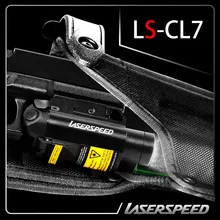 Magnetická taktická puška s pistolovou lištou prodává malý zelený laserový zaměřovač s ledovou svítilnou k prodeji