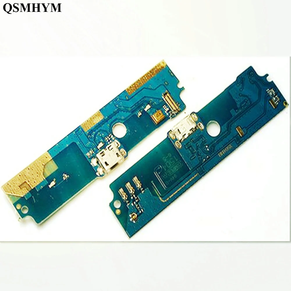 

QSMHYM Micro USB Plug Port Charging Data Interface Board Microphone Flex Cable For Hongmi Redmi Red Rice Note 4G 1 SIM