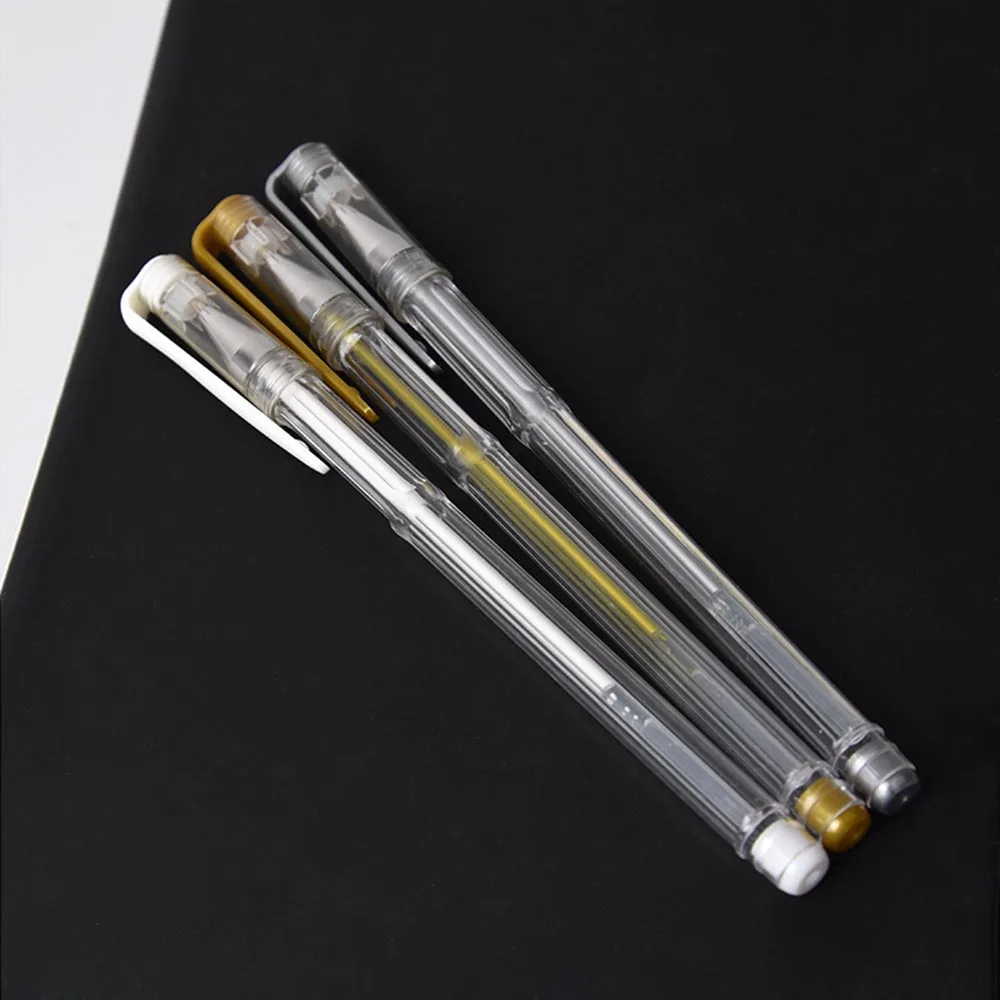 YPQ_3Pcs-lot-0-7mm-White-Gold-Silver-Gel-Pens-Sketching-Drawing-Pen-for-Art-Marker-Design (1)
