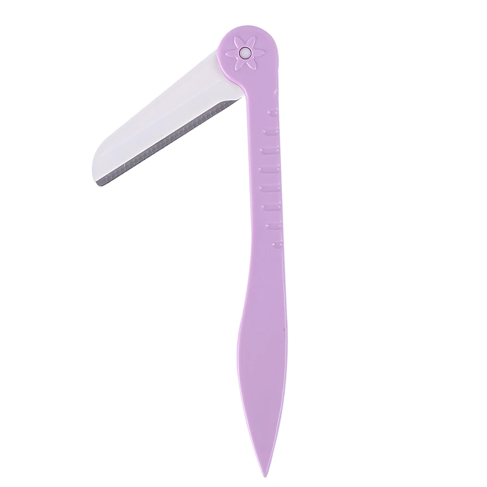 3 шт. бритвенный нож складной триммер для бровей для удаления волос инструменты для макияжа триммер и скребок для бровей Бритва для лица