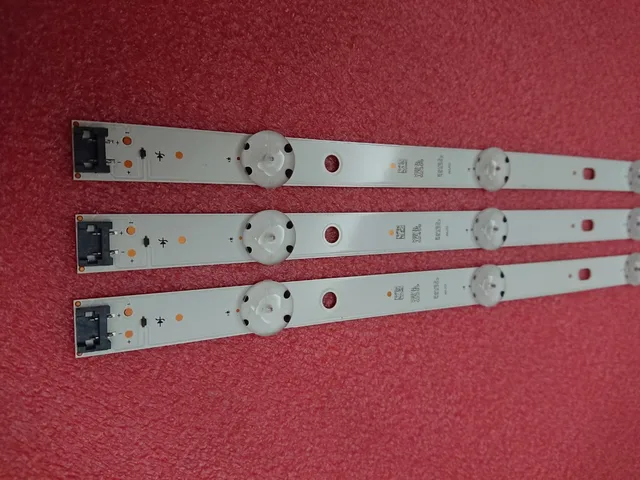 Best Price (New Kit )3 PCS 8LED 850mm LED backlight strip for LG 43UH6030 43UF640 HC430DGN-SLNX1 UF64_UHD_A 43LH60FHD EAV63192501