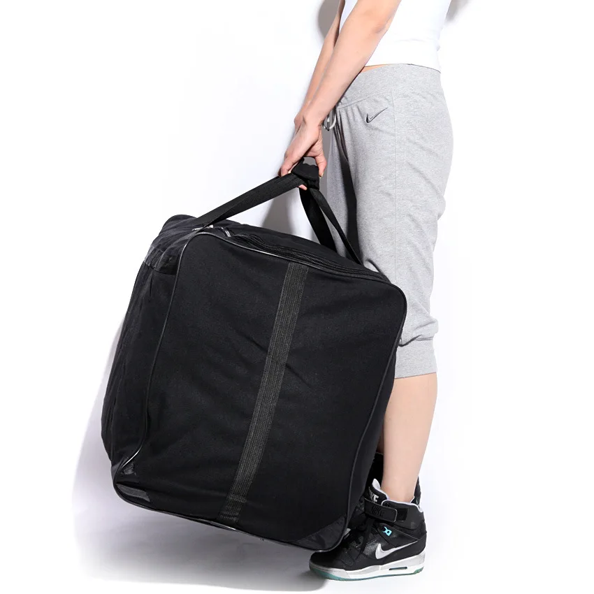 2019 Новая Модная водостойкая дорожная сумка большой емкости сумка женская складная сумка мужская Дорожные сумки для багажа однотонный
