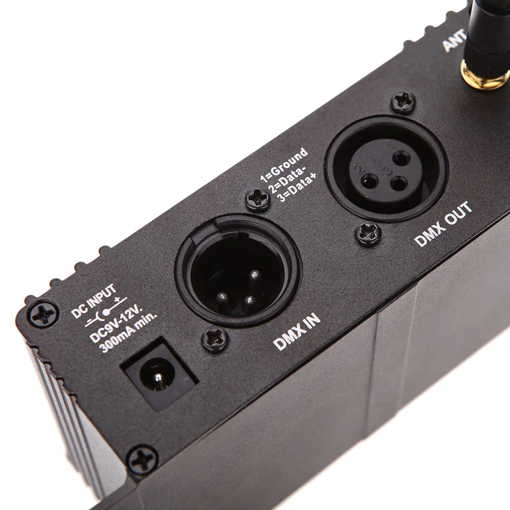 400M Effective Range Dmx512 Wireless Receiver Transmitter DMX512 LED Lighting Controller Transmitter & Receiver 2in1 Repeater 3