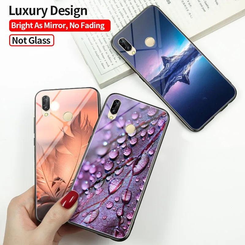 

PC+TPU Huawei P20 Lite Case Phone Back Cover Huawei P10 Lite P9 P20 P30 P Smart 2018 2019 Plus Case Funda Huawei P20 PRO Case