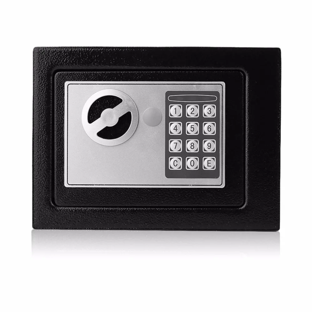 4.6L Профессиональный Сейф домашний цифровой электронный ящик безопасности домашний офис настенный тип ювелирные изделия деньги Противоугонная безопасная коробка