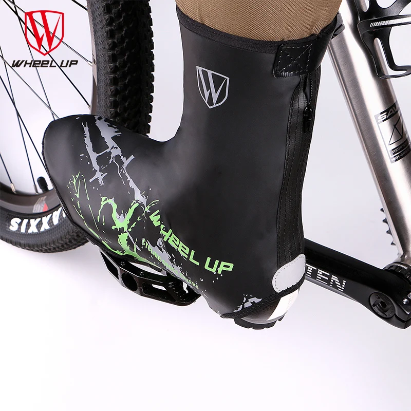 mountain bike shoe covers winter wheel up new winter pu waterproof cycling shoe covers mountain bike shoe covers winter wheel up new winter pu waterproof cycling shoe covers