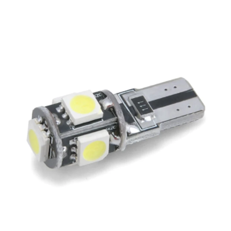 1 шт. T10 5 smd 5050 Светодиодная CAN шина без ошибок светильник РА s W5W 194 5SMD почки OBC|style