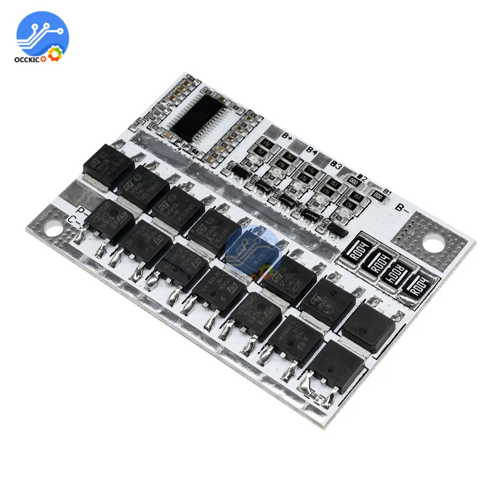 BMS 3S 18650 A Защитная плата литий ионного литиевого титаната аккумулятора активный
