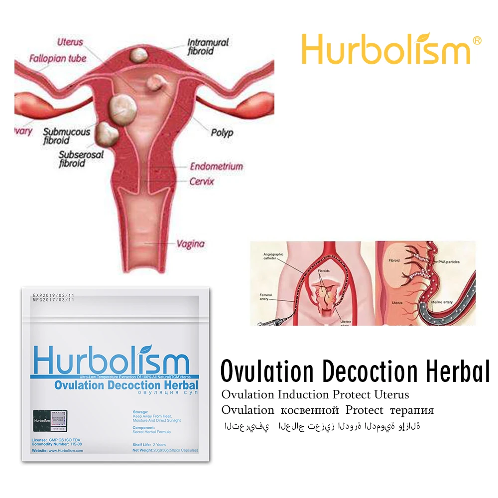 

Hurbolism New Formula to Ovulation Decoction, For Woman to Get Pregnant, Change Womb PH for Better Insemination Rate, 50pcs/lot