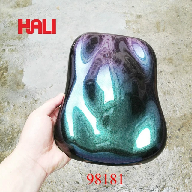 Chameleon powder color changing mica pigment item:98265 1lot=10gram color: red/orange/yellow/kelly 3