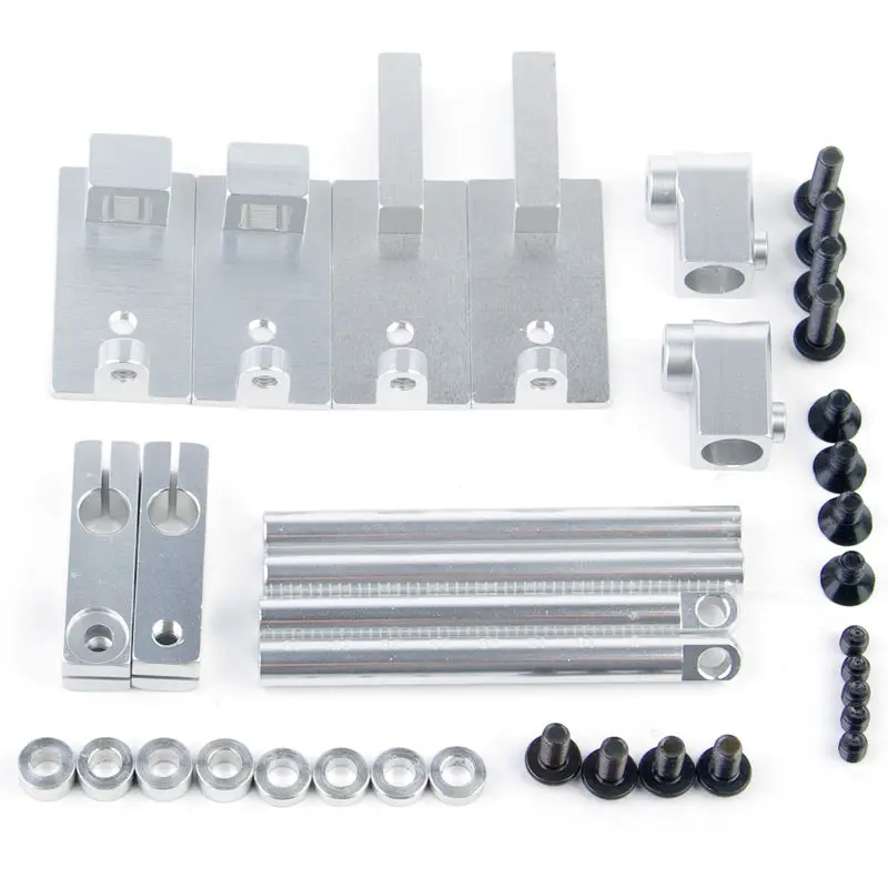 

RC parts 1/10 Adjustable Stealth Body Stand Silver Color Alloy Mount 078026S for HSP HPI RC 1:10 Racing Car