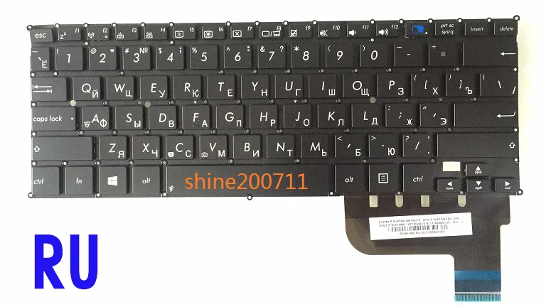 

New notebook laptop keyboard for ASUS TAICHI 21 TAICHI 21 LATIN SPANSIH/US/RUSSIAN layout