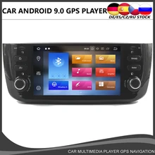 Восьмиядерный Android 9,0 автомобильный DVD gps плеер для Fiat Punto 2009- Linea 2012- навигация Мультимедиа стерео радио Wifi 4+ 32 ГБ