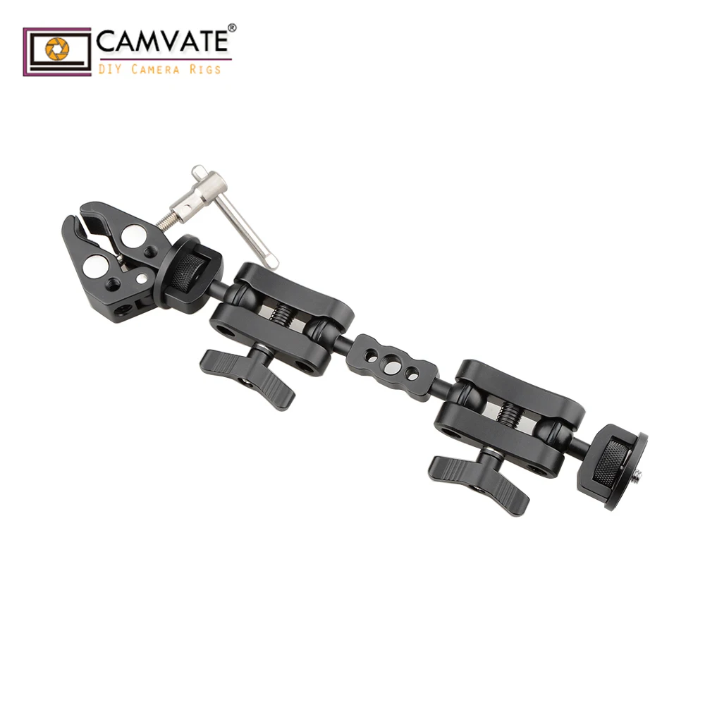 

CAMVATE Ultra Articulating Arm with Crab Clamp (Black)C1803 camera photography accessories