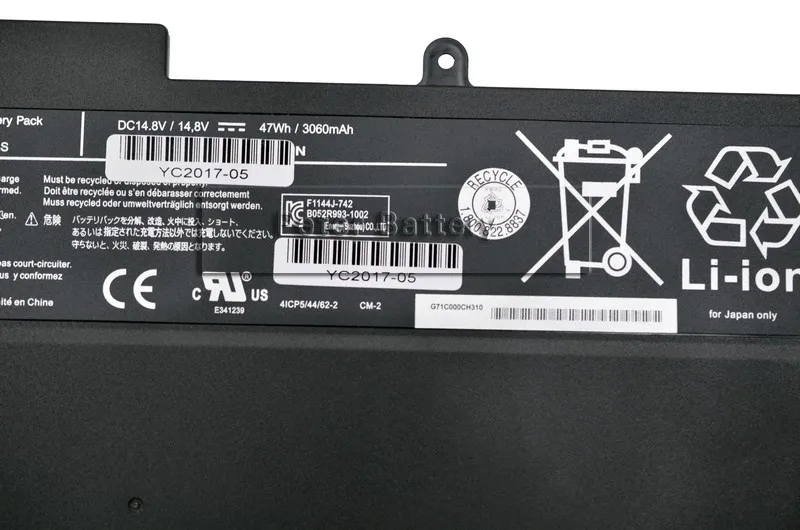 JIGU Новый 4 ячейный Аккумулятор для ноутбука Toshiba Portege Z830 Z835 Z930 Z935 серия Ultrabook Замена