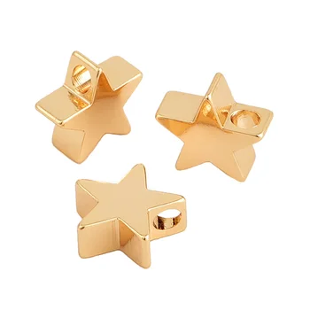 

8mm Tiny Star Pendant Rose Gold Filled For Jewelry Making DIY Jewelry Necklace Bracelet Parts Accessory Not Fade Friendship Gift