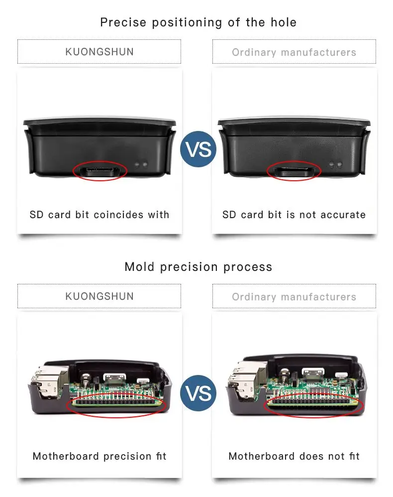 Black Raspberry pi 3 Case Updated Premium Pi for 2 &amp B | Компьютеры и офис