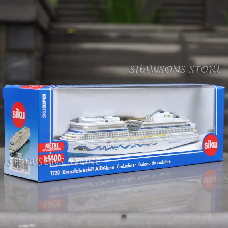 Siku 1720 Diecast Ship Model Toy 11400 Aida Cruiser