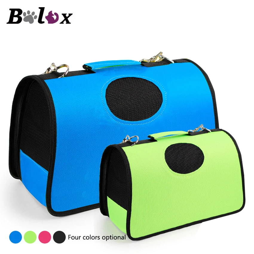 Portable pet Outdoor Carrier Bag pet Dog Cats travel folding bag Puppy Kitten Carry backpack Flag Printing Pets Carrier Bag