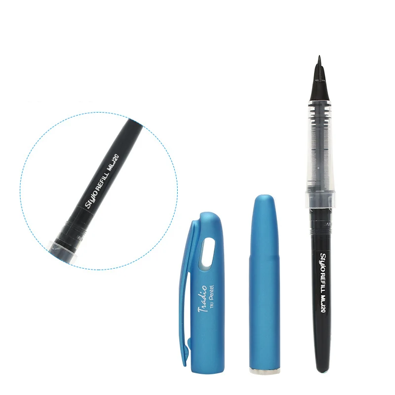 Ручка гелевая Pentel Tradio 0 7 2 мм черная/синяя/красная для рисования|Гелевые ручки| |