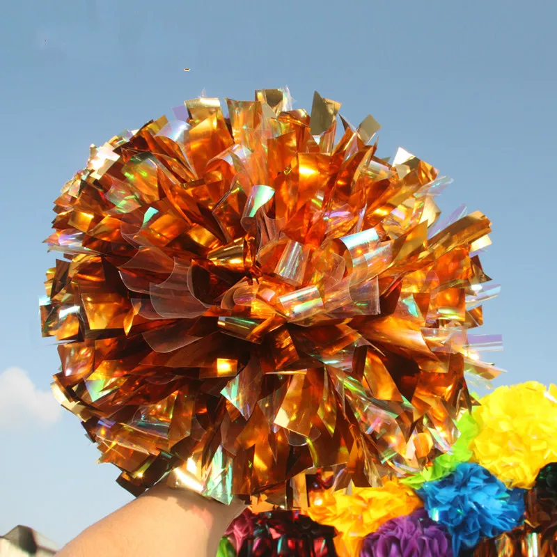 10 قطع التشجيع بوم البلاستيك الذهبي مختلط 1,000*3/4 \