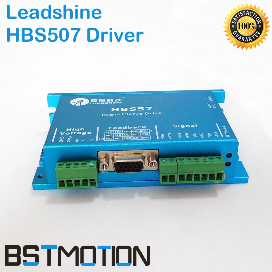 Leadshine NEMA23 трехфазный Гибридный сервопривод с замкнутым циклом HBS57 HBS507 18 50VDC|servo