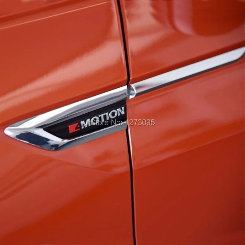 Для 2016 2017 2018 Volkswagen VW Tiguan Mk2 4Motion 4X4 боковое крыло эмблема значок наклейки внешние
