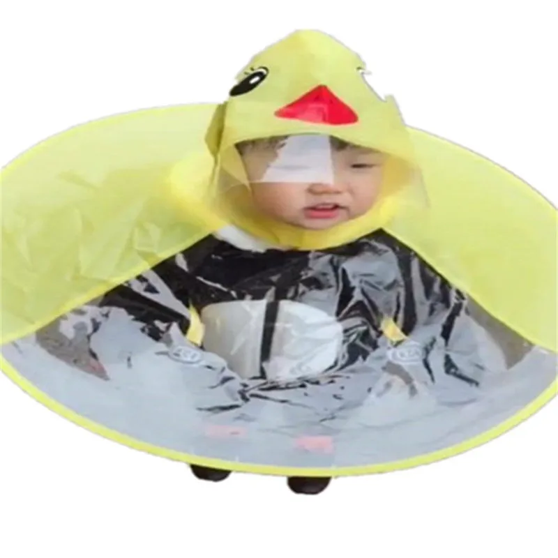 2018 innovative design rain hat cloak a raincoat baby hats raincoat