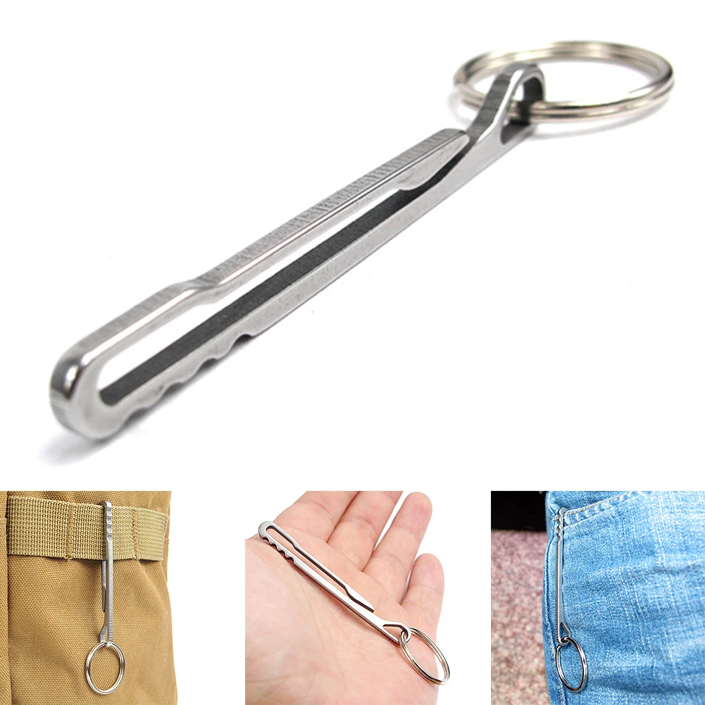 

EDC key keychain holder folder clamp pocket multi tool organizer collector smart clip kit bar gadget outdoor camp