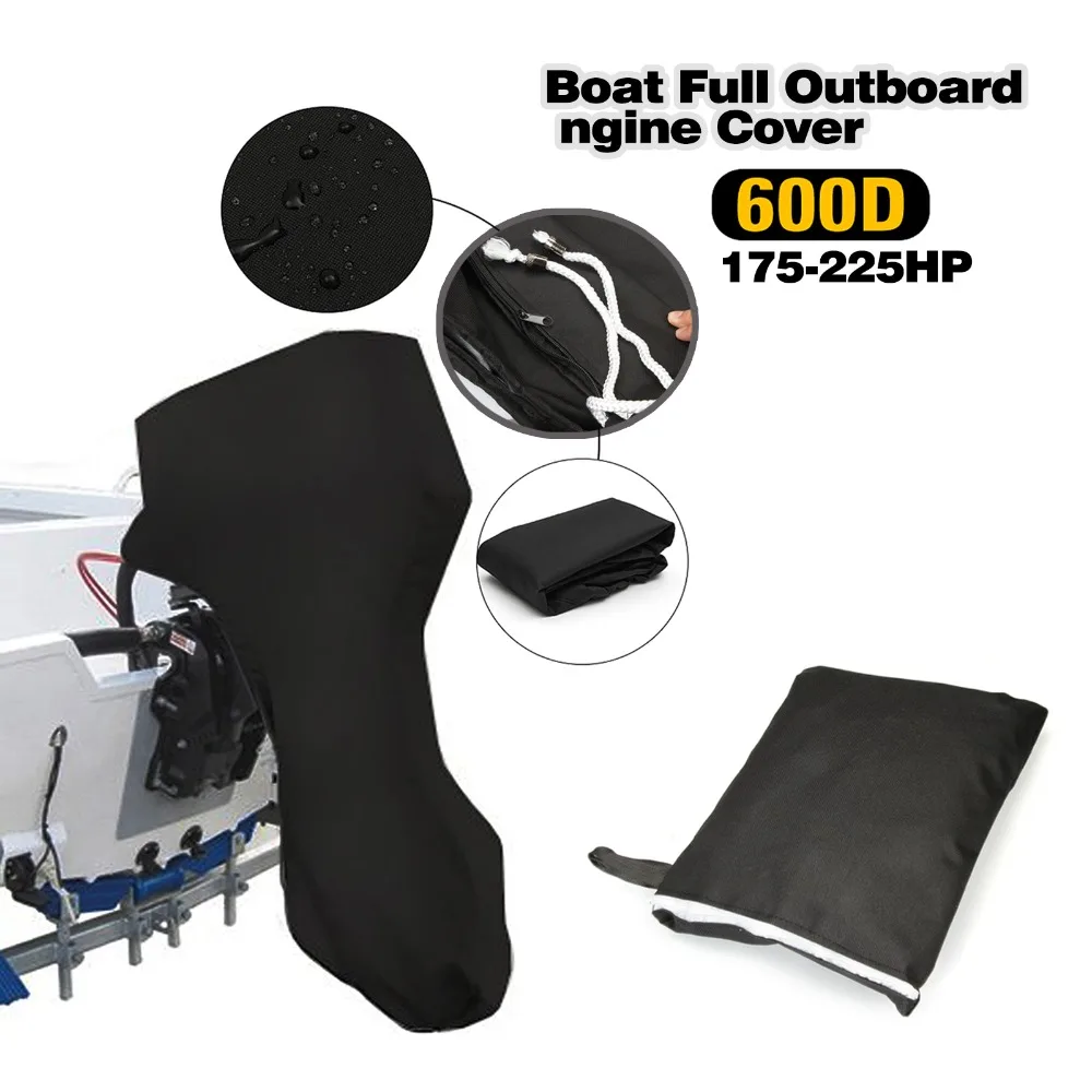 

620D full Outboard Motor Cover Rain cover for 175-225HP Boat Motors Waterproof