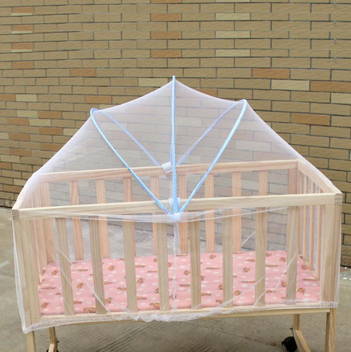 Детская кроватка сетка Лето анти-комары мухи колыбель с защитой от насекомых балдахин детская кроватка аксессуары для спальни для младенца