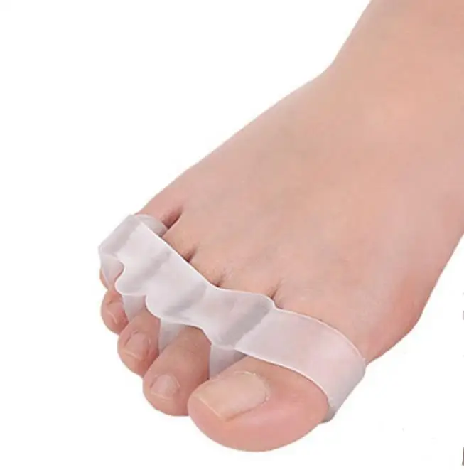 Силиконовый разделитель для пальцев 1 пара Hallux Valgus ортопедическая коррекция