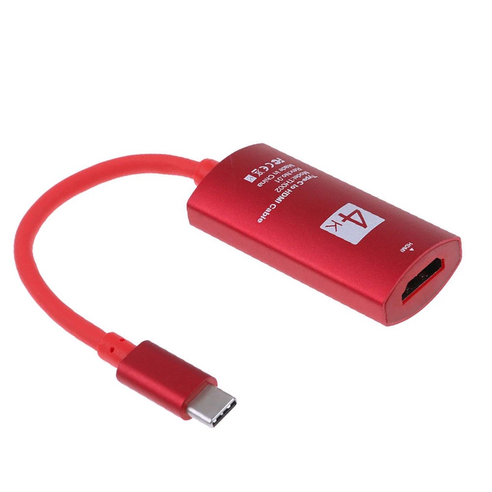 Лучшие предложения USB C type к HDMI 4K * 2K UHD HDTV адаптер для Samsung Galaxy S8 + MacBook
