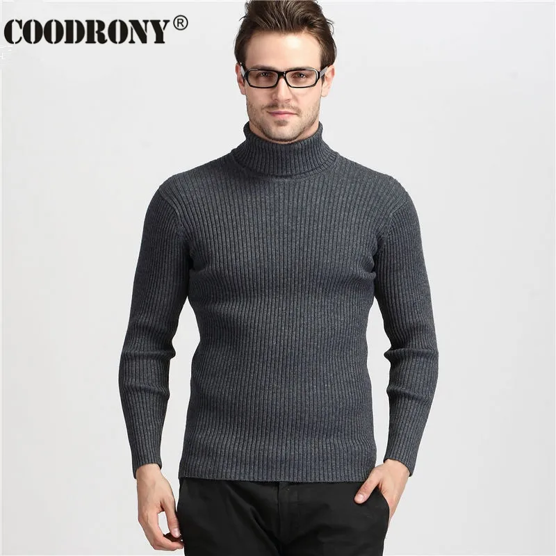Coodrony Sweater Wool Cashmere | Coodrony Cashmere Sweater Men - Winter  Thick Warm - Aliexpress