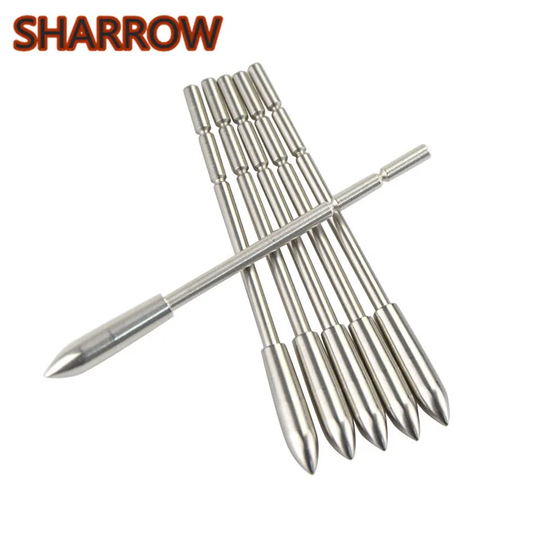 10/20/30/50Pcs Archery Arrowheads Tips 120gr ID3.2mm Target Points Arrow Head For Arrow Practice Shooting Training Accessories 24 50pcs 75grain archery arrow target point tips bullet arrowheads target practice arrow head for shooting training accessories