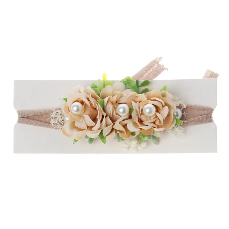 

Infant Shooting Headband Baby Floral Hair Accessories Photography Props