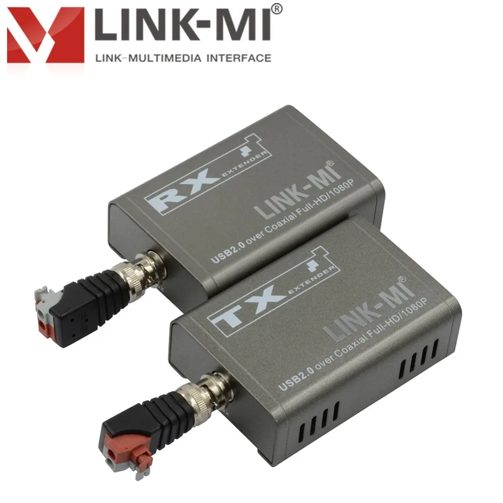 LM-CX50U 50 meters USB2.0 Extender 1080P transmit HD video signals/mouse and keyboards over a coaxial line or twisted-pair | Электроника