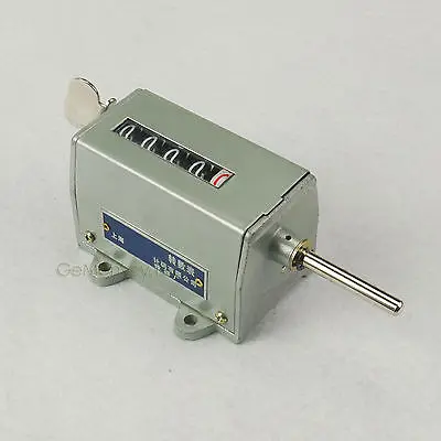 

Mechanical Rotary Knob 5 Digit 0-99999 Resettable Whirl Turn Counter