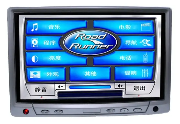 

7 Inch Headrest Desktop Monitor with Touch Screen for Car PC and Industrial PC